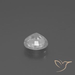 1.65カラットの天然ホワイトジルコン、ラウンド、VS