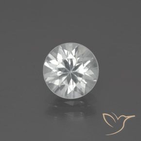1.78ct 天然 ホワイト ジルコン, ラウンド, VS