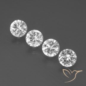 Shop natural 3.31ct ホワイト ジルコン gems, ラウンド, from カンボジア at GemSelect. In stock, global shipping!
