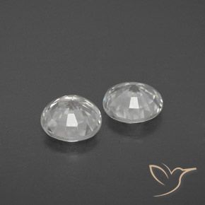 Shop natural 3.36ct クリアホワイト ジルコン gems, ラウンド, from カンボジア at GemSelect. In stock, global shipping!