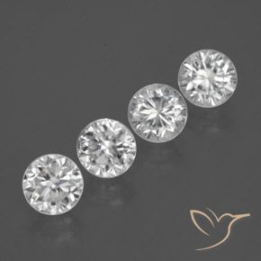 Shop natural 4.68ct ホワイト ジルコン gems, ラウンド, from カンボジア at GemSelect. In stock, global shipping!
