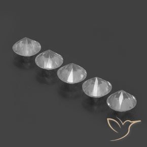 Shop natural 6.20ct ホワイト ジルコン gems, ラウンド, from カンボジア at GemSelect. In stock, global shipping!