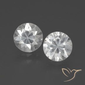 Shop natural 3.92ct ホワイト ジルコン gems, ラウンド, from カンボジア at GemSelect. In stock, global shipping!
