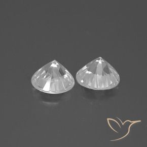 Shop natural 3.85ct ホワイト ジルコン gems, ラウンド, from カンボジア at GemSelect. In stock, global shipping!