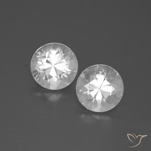 Shop natural 4.26ct ホワイト ジルコン gems, ラウンド, from カンボジア at GemSelect. In stock, global shipping!