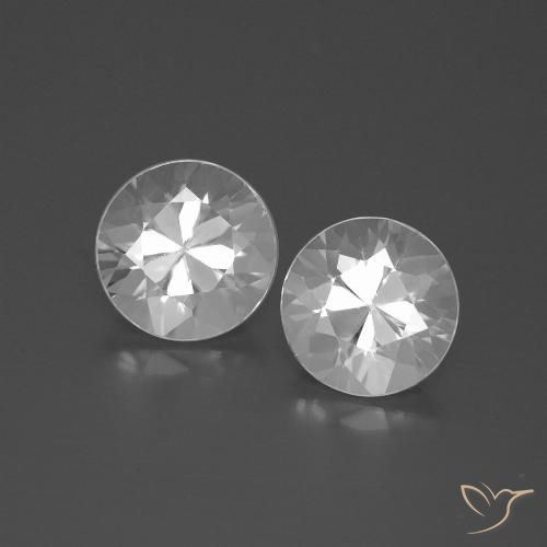 Shop natural 4.75ct ホワイト ジルコン gems, ラウンド, from カンボジア at GemSelect. In stock, global shipping!