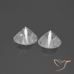 Shop natural 4.75ct ホワイト ジルコン gems, ラウンド, from カンボジア at GemSelect. In stock, global shipping!