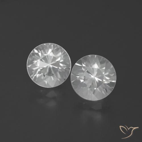 Shop natural 4.31ct ホワイト ジルコン gems, ラウンド, from カンボジア at GemSelect. In stock, global shipping!