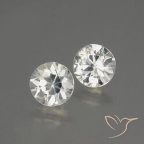 Shop natural 4.32ct ウォームホワイト ジルコン gems, ラウンド, from カンボジア at GemSelect. In stock, global shipping!