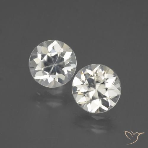 Shop natural 4.56ct ウォームホワイト ジルコン gems, ラウンド, from カンボジア at GemSelect. In stock, global shipping!