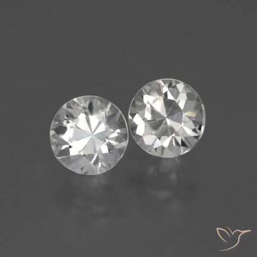 Shop natural 3.73ct ウォームホワイト ジルコン gems, ラウンド, from ミャンマー at GemSelect. In stock, global shipping!