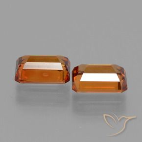 Shop natural 3.25ct ディープオレンジ ジルコン gems, 八角形 / エメラルドカット, from タンザニア at GemSelect. In stock, global shipping!