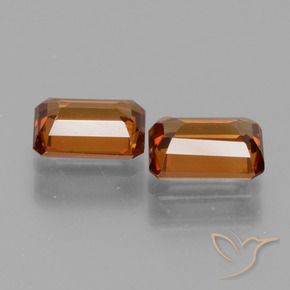 Shop natural 3.09ct ディープオレンジ ジルコン gems, 八角形 / エメラルドカット, from タンザニア at GemSelect. In stock, global shipping!