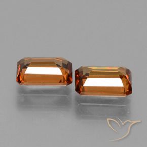 Shop natural 2.75ct ディープオレンジ ジルコン gems, 八角形 / エメラルドカット, from タンザニア at GemSelect. In stock, global shipping!
