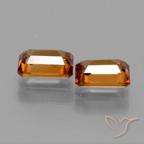 Shop natural 2.94ct 茶色がかったオレンジ ジルコン gems, 八角形 / エメラルドカット, from タンザニア at GemSelect. In stock, global shipping!