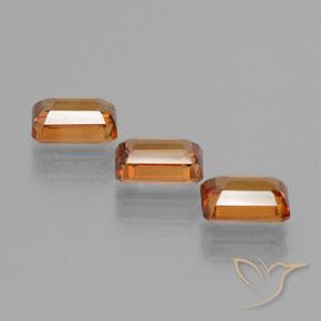Shop natural 3.19ct ディープオレンジ ジルコン gems, 八角形 / エメラルドカット, from タンザニア at GemSelect. In stock, global shipping!
