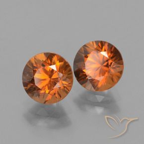 Shop natural 3.36ct ミディアムオレンジ ジルコン gems, ラウンド, from カンボジア at GemSelect. In stock, global shipping!