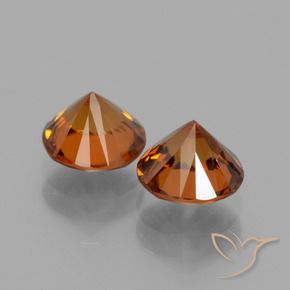 Shop natural 3.43ct ミディアムオレンジ ジルコン gems, ラウンド, from カンボジア at GemSelect. In stock, global shipping!