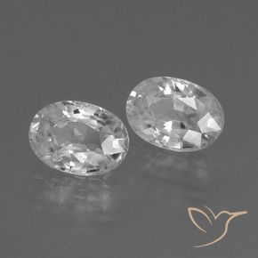 Shop natural 2.67ct ホワイト ジルコン gems, 楕円形, from カンボジア at GemSelect. In stock, global shipping!
