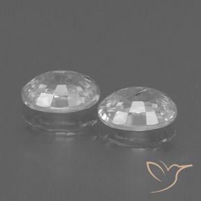 Shop natural 2.67ct ホワイト ジルコン gems, 楕円形, from カンボジア at GemSelect. In stock, global shipping!