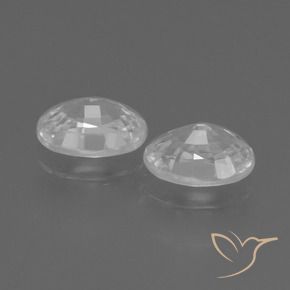 Shop natural 2.56ct ホワイト ジルコン gems, 楕円形, from カンボジア at GemSelect. In stock, global shipping!