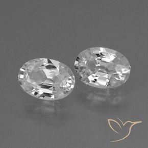 Shop natural 2.30ct ホワイト ジルコン gems, 楕円形, from カンボジア at GemSelect. In stock, global shipping!