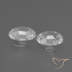 Shop natural 2.30ct ホワイト ジルコン gems, 楕円形, from カンボジア at GemSelect. In stock, global shipping!