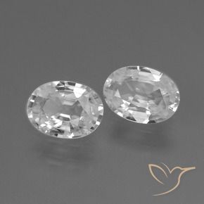 Shop natural 2.03ct ホワイト ジルコン gems, 楕円形, from カンボジア at GemSelect. In stock, global shipping!