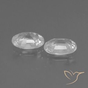 Shop natural 2.03ct ホワイト ジルコン gems, 楕円形, from カンボジア at GemSelect. In stock, global shipping!