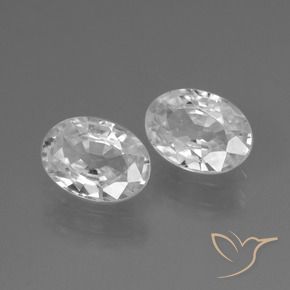 Shop natural 2.27ct ホワイト ジルコン gems, 楕円形, from カンボジア at GemSelect. In stock, global shipping!
