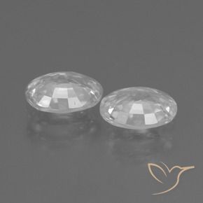 Shop natural 2.27ct ホワイト ジルコン gems, 楕円形, from カンボジア at GemSelect. In stock, global shipping!