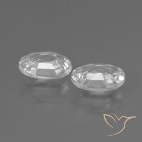Shop natural 2.10ct ホワイト ジルコン gems, 楕円形, from カンボジア at GemSelect. In stock, global shipping!
