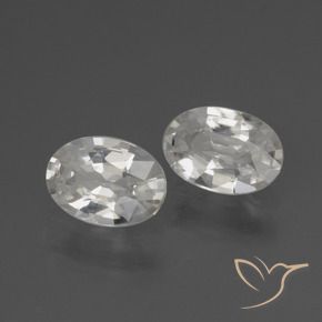 Shop natural 2.12ct ホワイト ジルコン gems, 楕円形, from カンボジア at GemSelect. In stock, global shipping!
