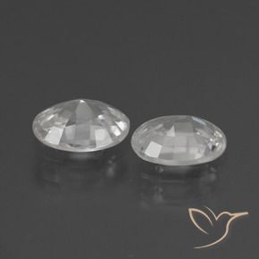 Shop natural 2.07ct ホワイト ジルコン gems, 楕円形, from カンボジア at GemSelect. In stock, global shipping!