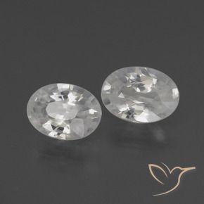 Shop natural 2.17ct ホワイト ジルコン gems, 楕円形, from カンボジア at GemSelect. In stock, global shipping!