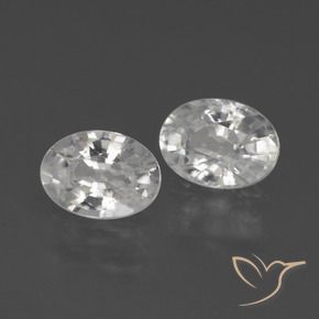 Shop natural 2.36ct ホワイト ジルコン gems, 楕円形, from カンボジア at GemSelect. In stock, global shipping!