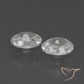 Shop natural 2.36ct ホワイト ジルコン gems, 楕円形, from カンボジア at GemSelect. In stock, global shipping!