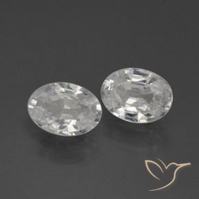 Shop natural 2.09ct ホワイト ジルコン gems, 楕円形, from カンボジア at GemSelect. In stock, global shipping!