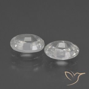 Shop natural 2.52ct ホワイト ジルコン gems, 楕円形, from カンボジア at GemSelect. In stock, global shipping!