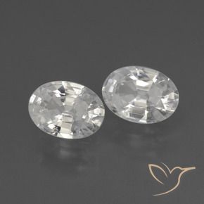 Shop natural 2.20ct ホワイト ジルコン gems, 楕円形, from カンボジア at GemSelect. In stock, global shipping!