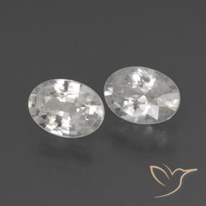 Shop natural 2.19ct ホワイト ジルコン gems, 楕円形, from カンボジア at GemSelect. In stock, global shipping!