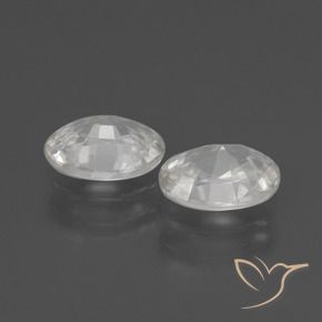 Shop natural 2.19ct ホワイト ジルコン gems, 楕円形, from カンボジア at GemSelect. In stock, global shipping!