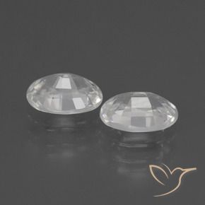 Shop natural 2.28ct ホワイト ジルコン gems, 楕円形, from カンボジア at GemSelect. In stock, global shipping!