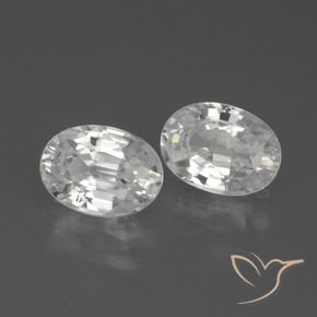 Shop natural 2.61ct ホワイト ジルコン gems, 楕円形, from カンボジア at GemSelect. In stock, global shipping!