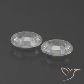 Shop natural 2.13ct ホワイト ジルコン gems, 楕円形, from カンボジア at GemSelect. In stock, global shipping!