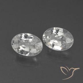 Shop natural 2.06ct ホワイト ジルコン gems, 楕円形, from カンボジア at GemSelect. In stock, global shipping!