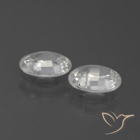 Shop natural 2.06ct ホワイト ジルコン gems, 楕円形, from カンボジア at GemSelect. In stock, global shipping!