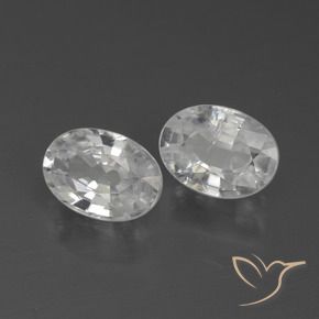 Shop natural 2.30ct ホワイト ジルコン gems, 楕円形, from カンボジア at GemSelect. In stock, global shipping!