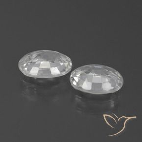 Shop natural 2.30ct ホワイト ジルコン gems, 楕円形, from カンボジア at GemSelect. In stock, global shipping!