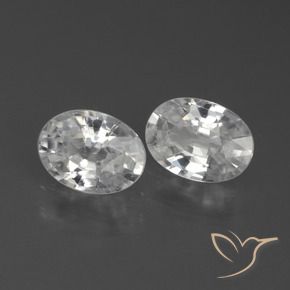 Shop natural 2.29ct ホワイト ジルコン gems, 楕円形, from カンボジア at GemSelect. In stock, global shipping!